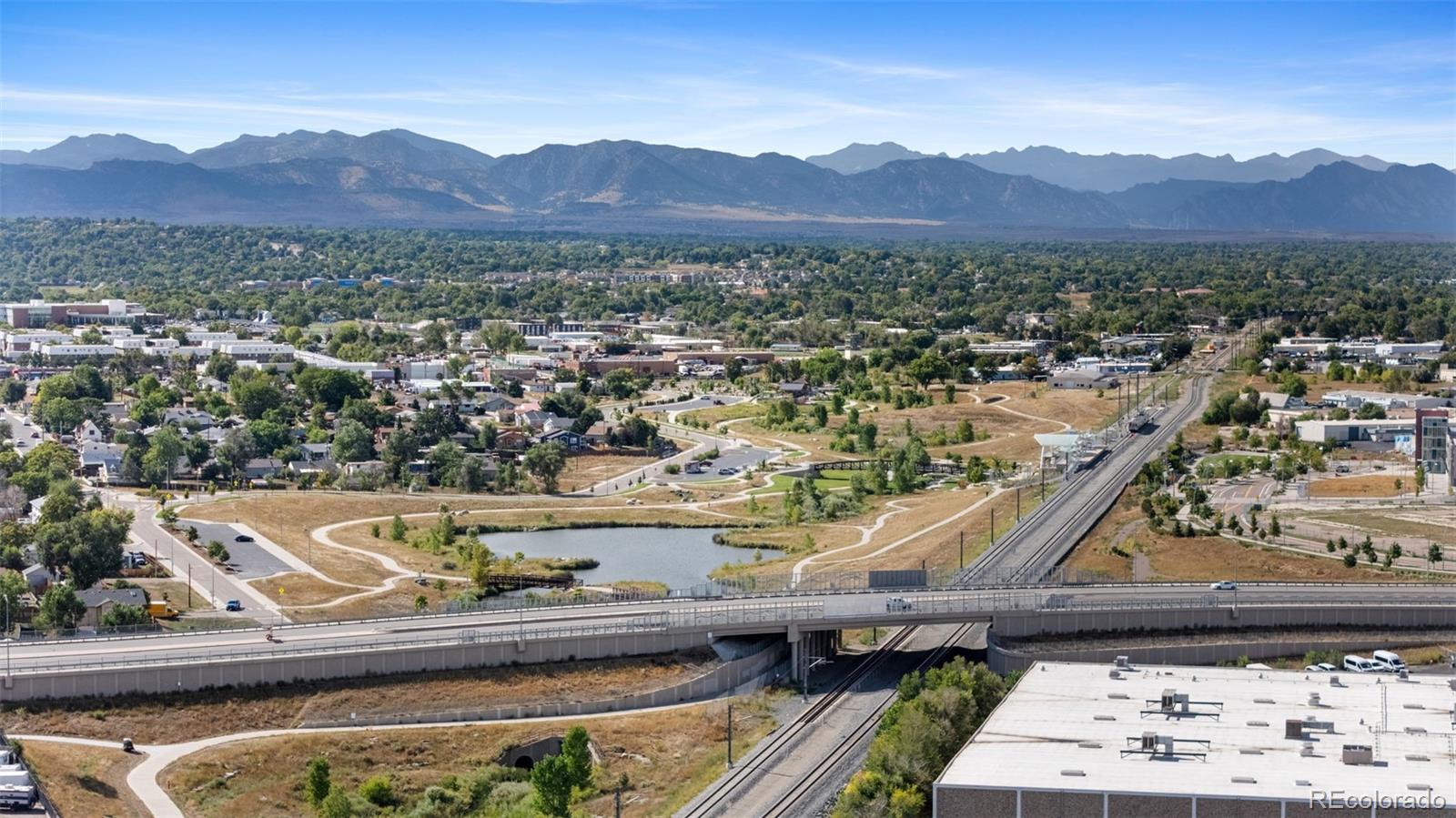 6817 Clay Street Denver, CO 80221 - Photo 32 of 41 a view of a city with a mountain
