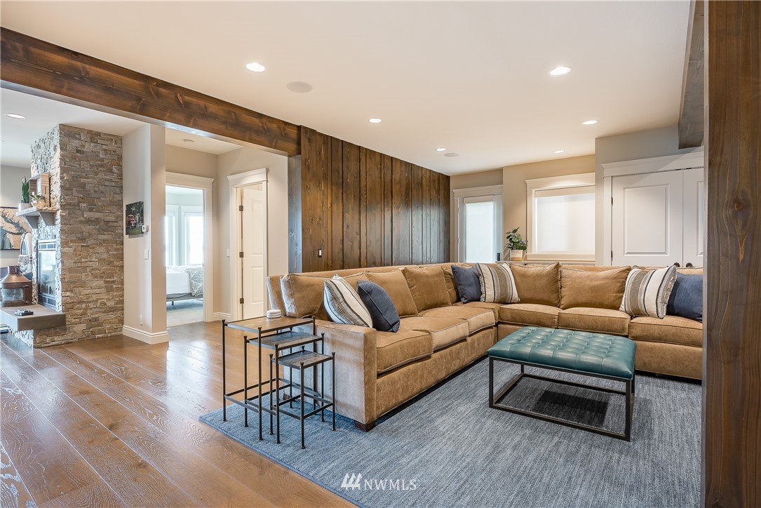 8745 Oertel Drive Blaine, WA 98230 - Photo 24 of 40 a living room with furniture and wooden floor