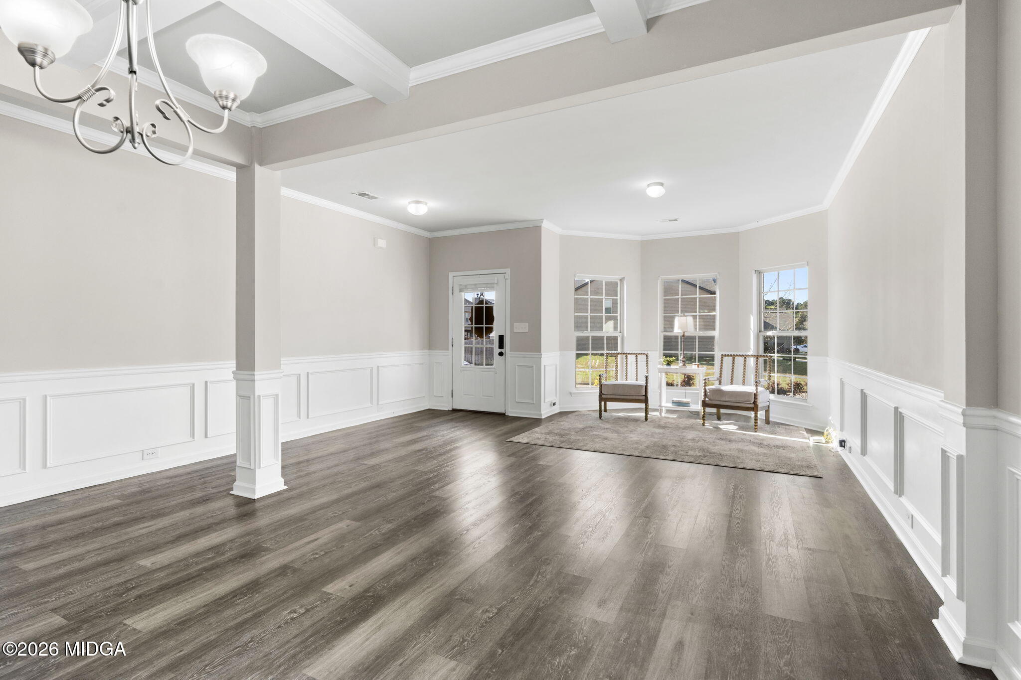184 Amelia Drive, Unit 162 Byron, GA 31008 - Photo 11 of 46 a view of an empty room with wooden floor