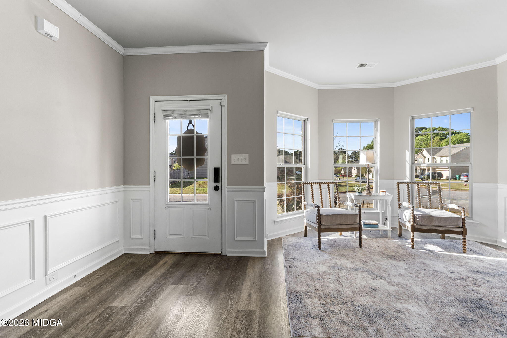 184 Amelia Drive, Unit 162 Byron, GA 31008 - Photo 8 of 46 a view of a livingroom with furniture wooden floor and windows