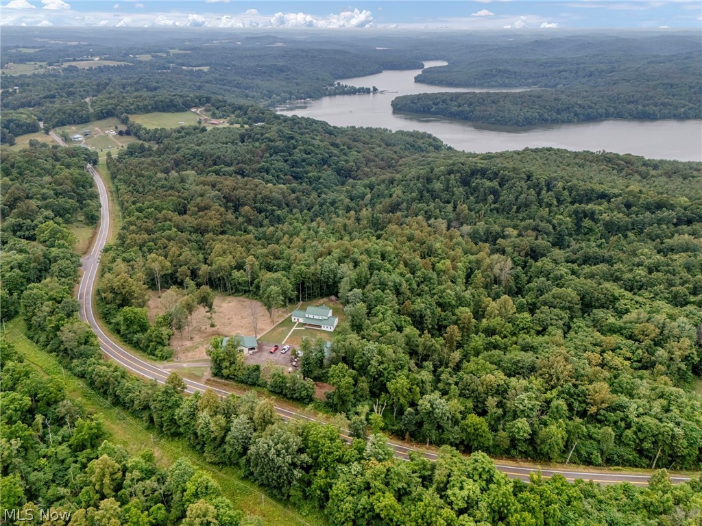 32800 Clendening Lake Road Freeport, OH 43973 - Photo 2 of 39 Aerial view of home / lake