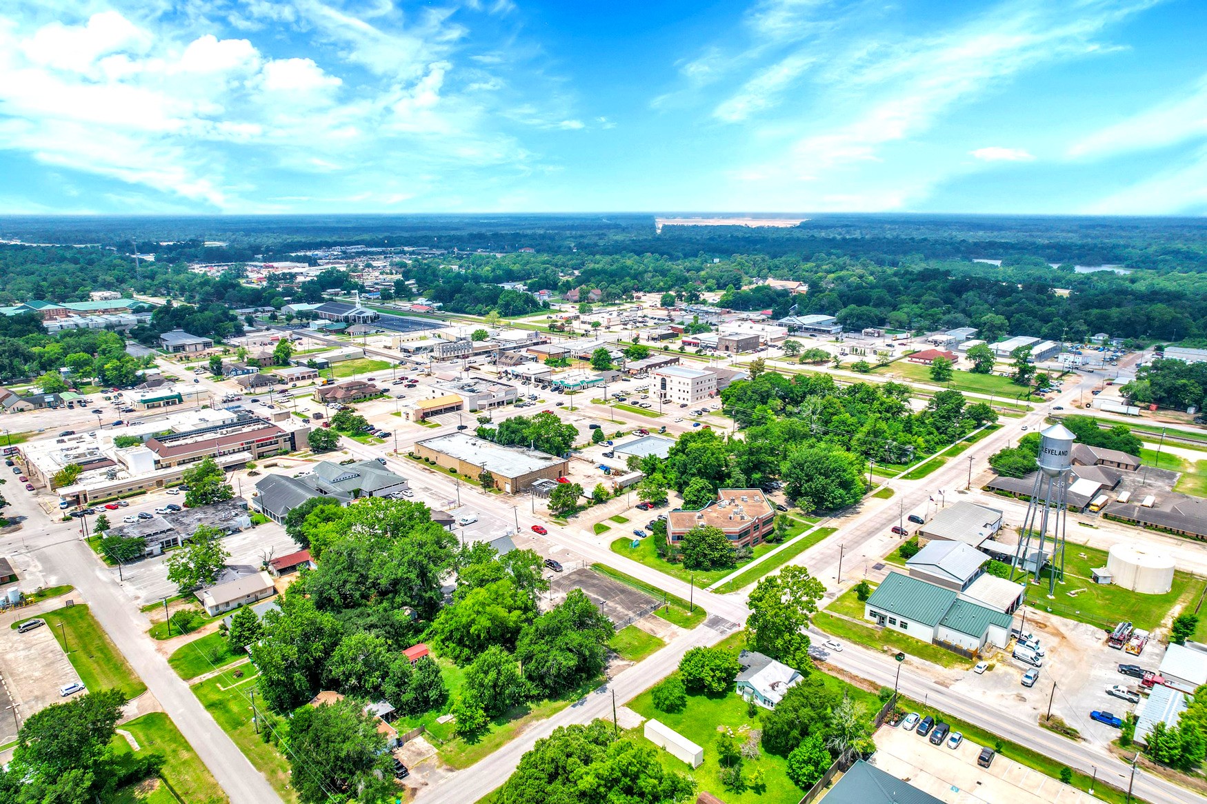 County Road County Road Cleveland, TX 77327 - Photo 11 of 19 an aerial view of residential houses with city view