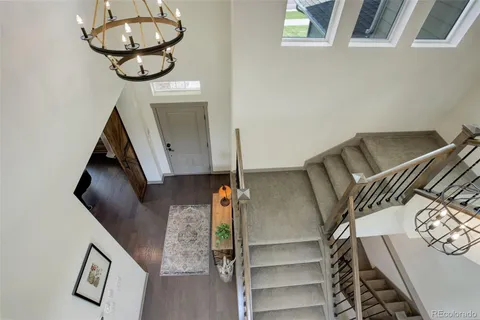 a view of entryway and hall