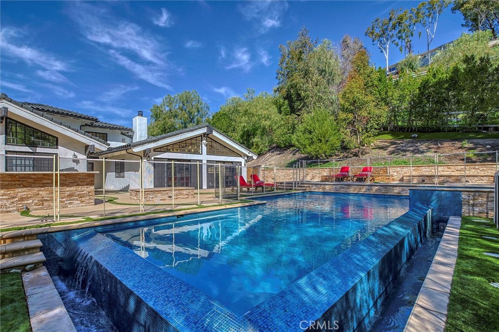 5839 Jed Smith Road Hidden Hills, CA 91302 - Photo 39 of 46 a view of a house with roof deck