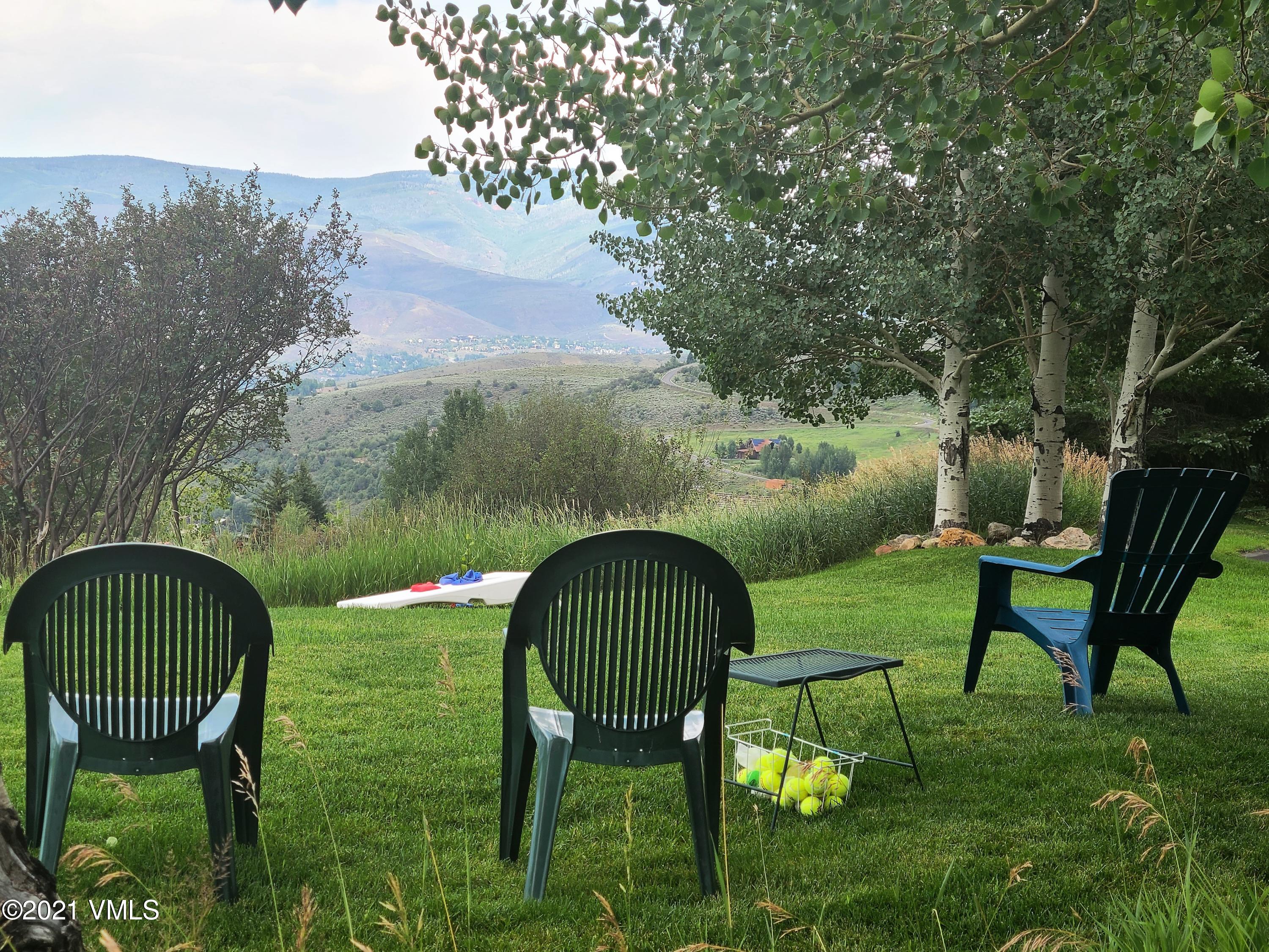 755 Eagle Crest Road Edwards, CO 81632 - Photo 53 of 56 a view of a chairs in backyard of the house