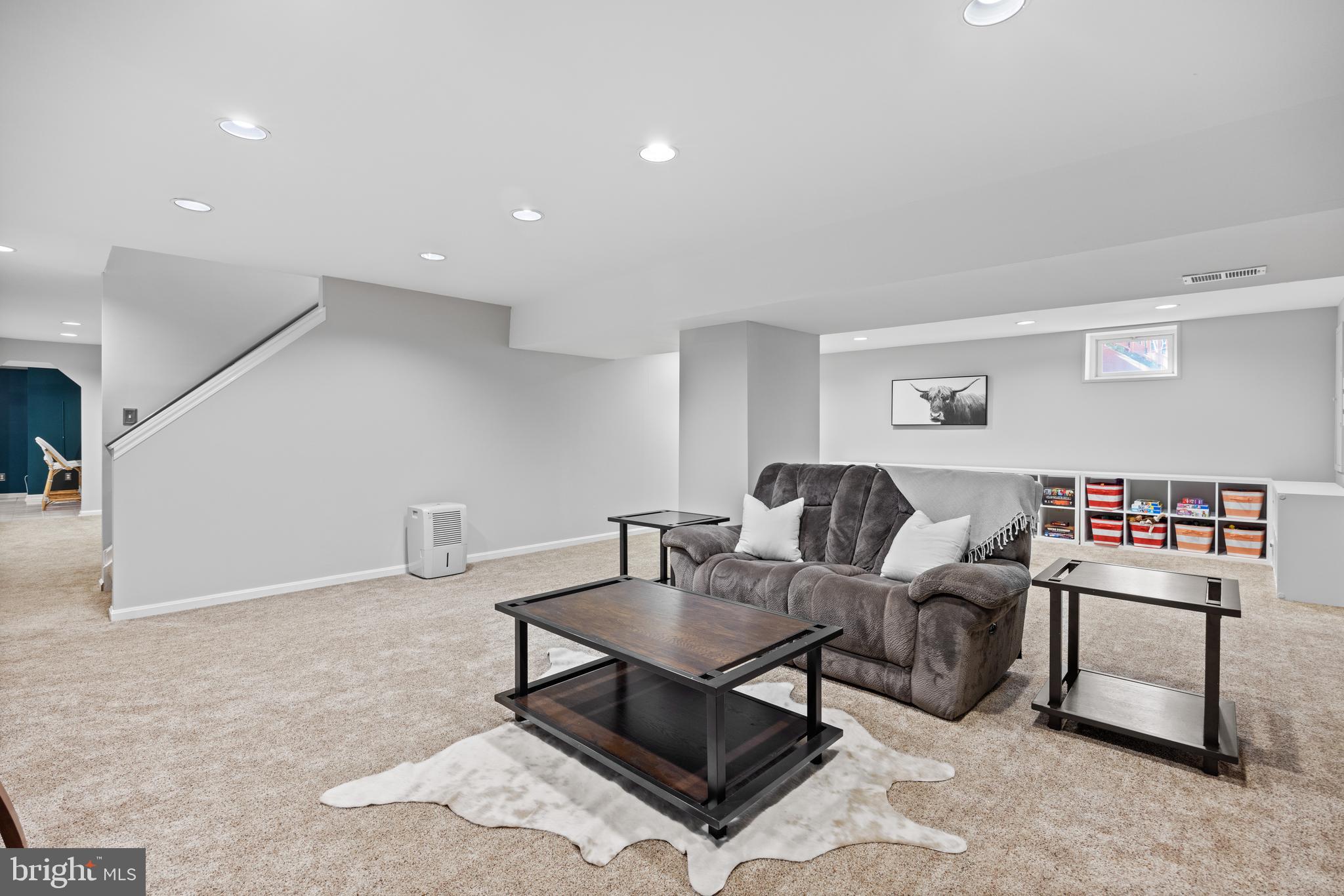 8255 Colling Ridge Court Alexandria, VA 22308 - Photo 35 of 49 Basement rec room