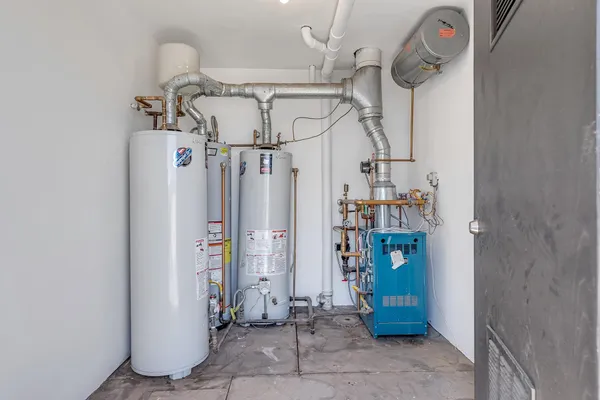 a car parked in front of a building