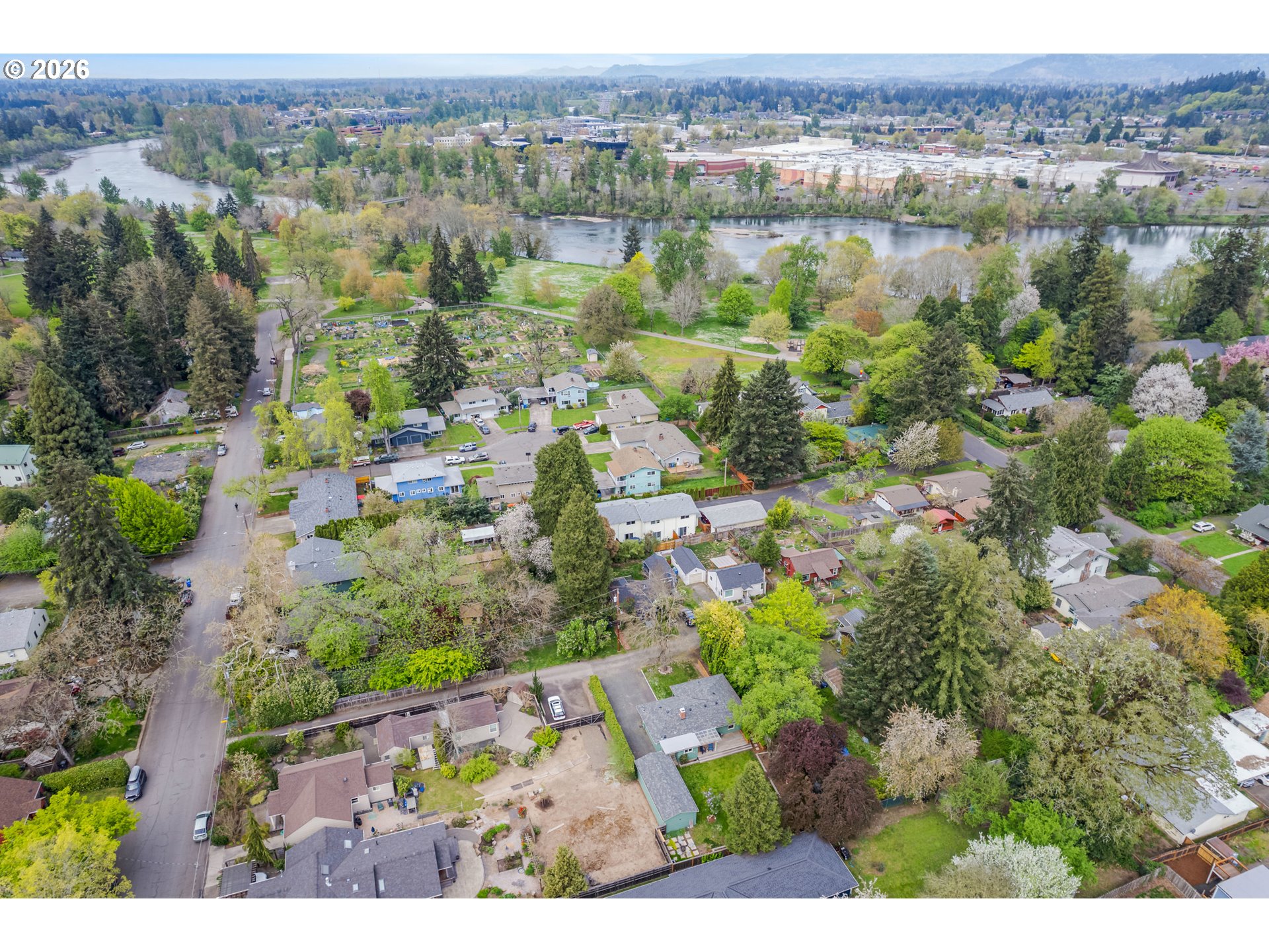 1280 Bailey Avenue Eugene, OR 97402 - Photo 41 of 42 an aerial view of mountain with outdoor space