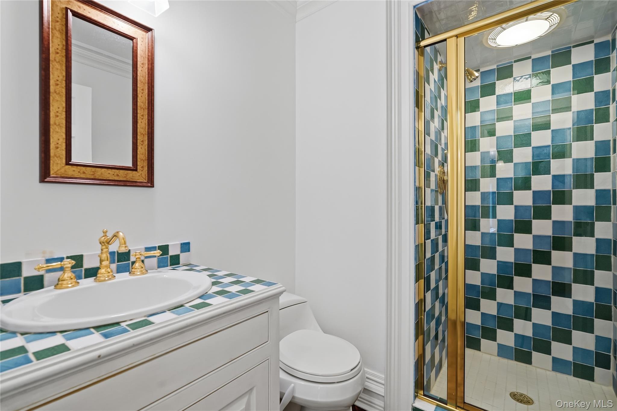 79 Cross River Road Pound Ridge, NY 10576 - Photo 22 of 34 Whimsical first floor bathroom