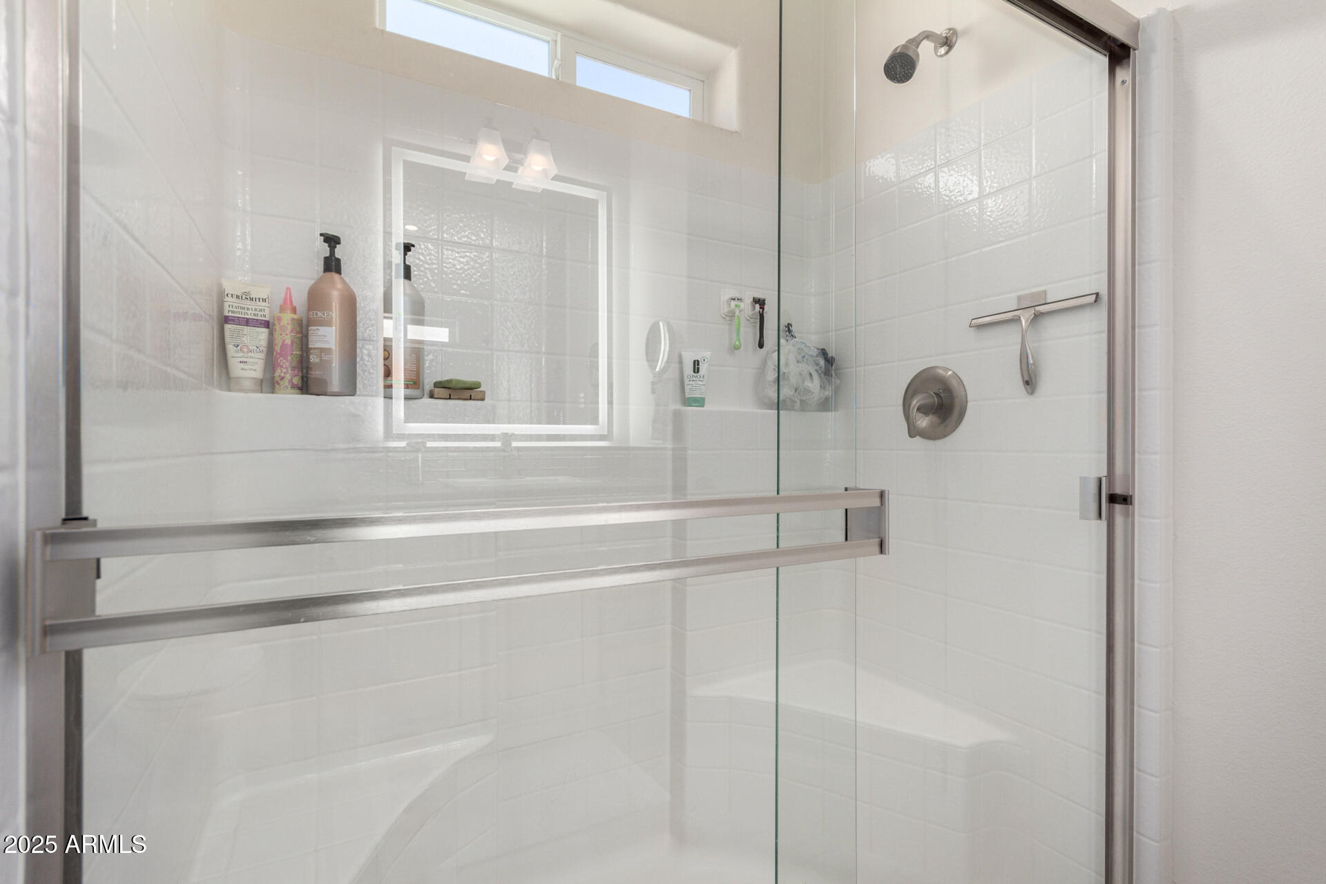 2206 South Ellsworth Road, Unit 103B Mesa, AZ 85209 - Photo 21 of 27 a bathroom with a shower