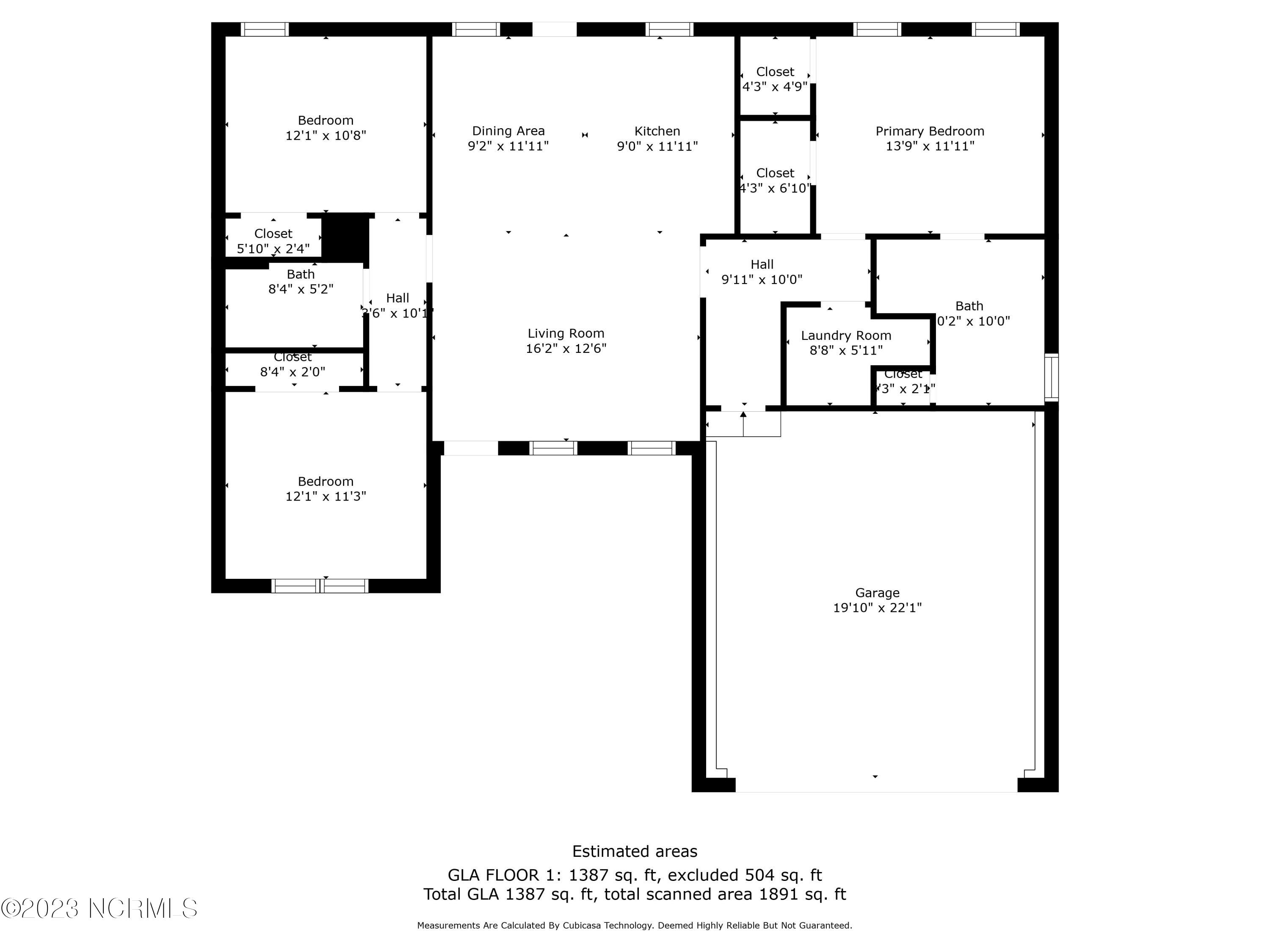 3448 Harvey Rouse Road Grifton, NC 28530 - Photo 48 of 48 1-Floorplan #1