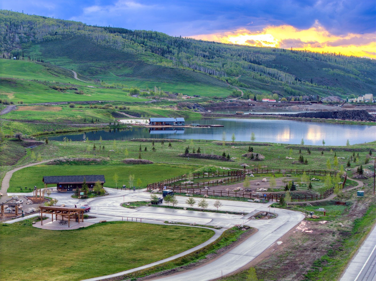 21 Moss Way Silverthorne, CO 80498 - Photo 50 of 50 a view of a swimming pool and a yard