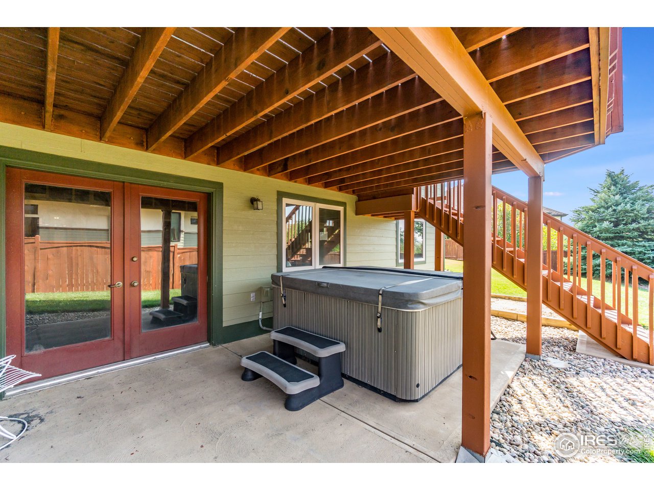 4703 Prairie Ridge Drive Fort Collins, CO 80526 - Photo 33 of 38 Hot Tub!