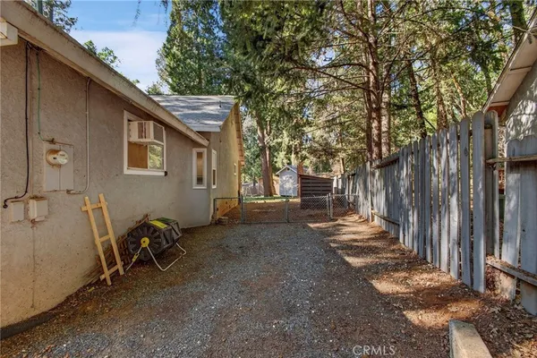 a view of outdoor space and deck
