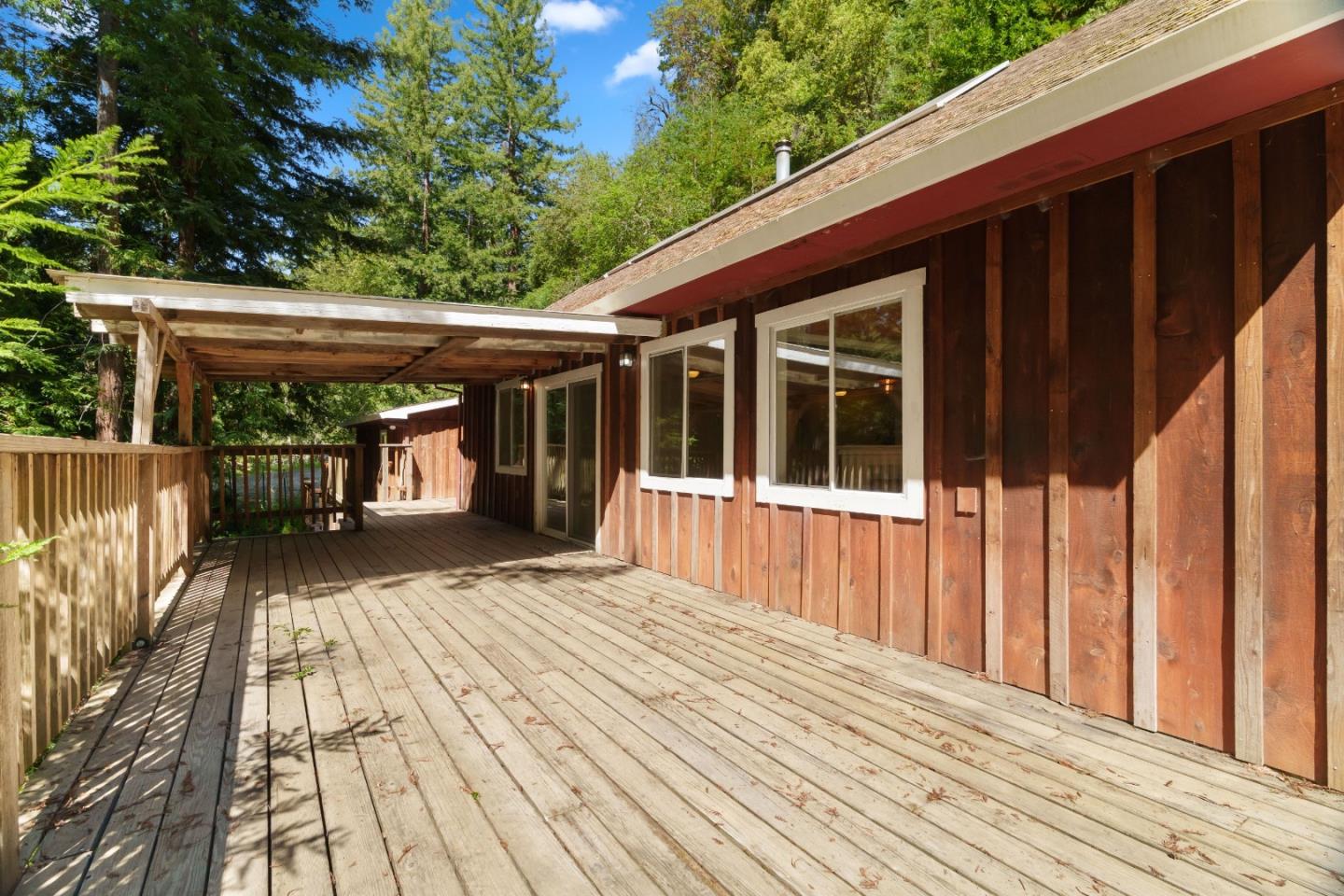 2950 Bear Canyon Road Los Gatos, CA 95033 - Photo 30 of 100 a front view of a house with a porch
