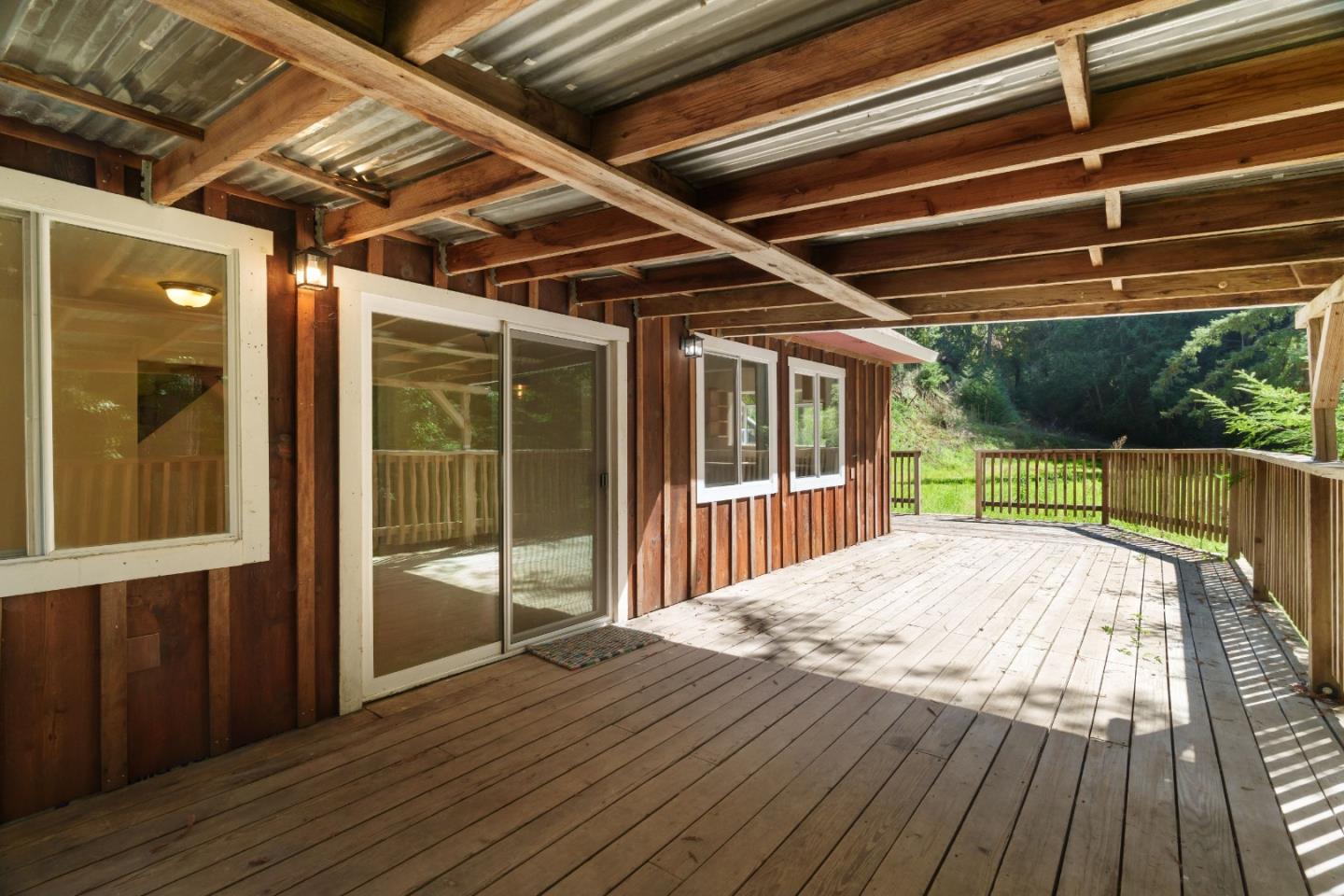 2950 Bear Canyon Road Los Gatos, CA 95033 - Photo 35 of 100 a view of porch with wooden floor
