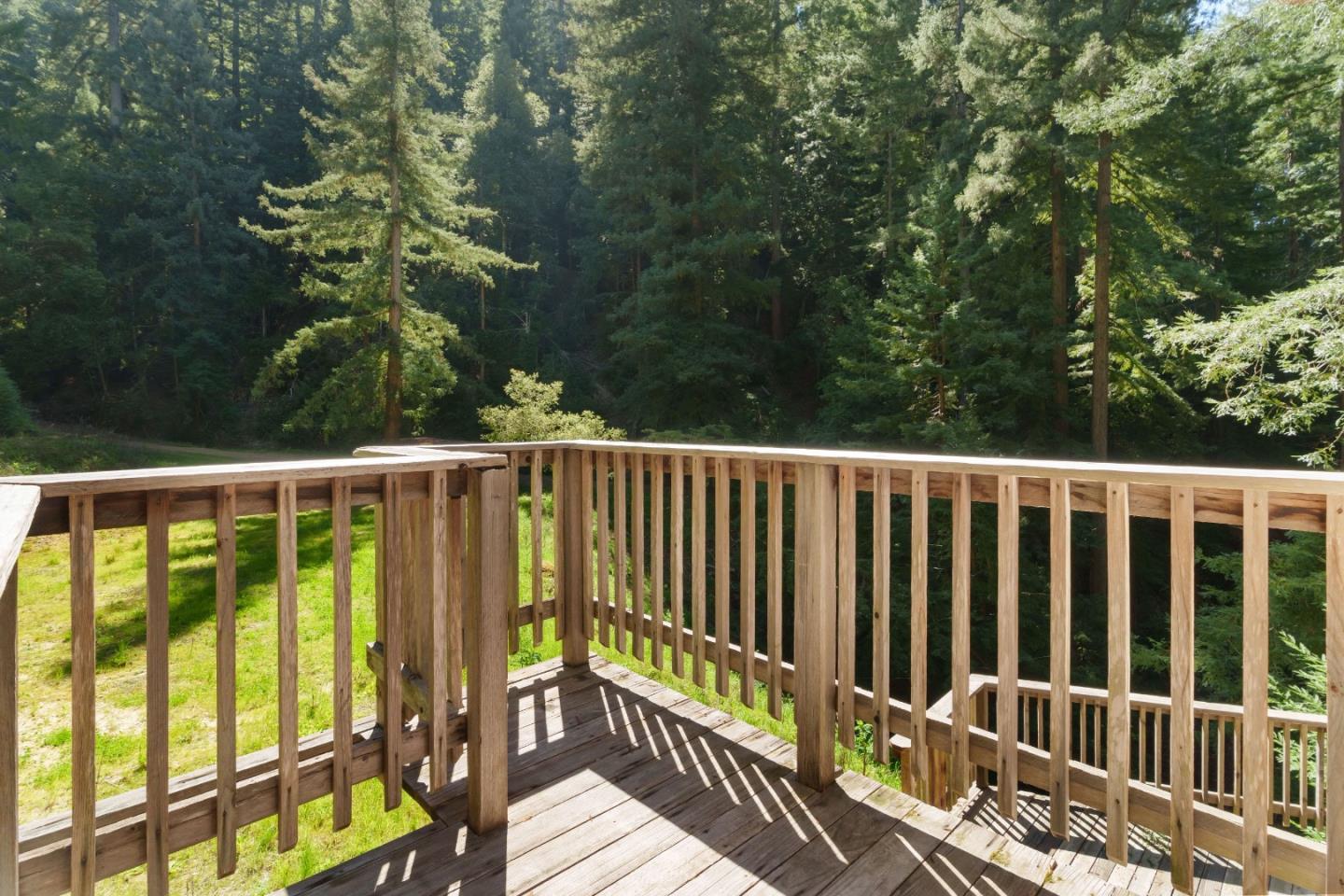 2950 Bear Canyon Road Los Gatos, CA 95033 - Photo 38 of 100 a view of a balcony with wooden floor