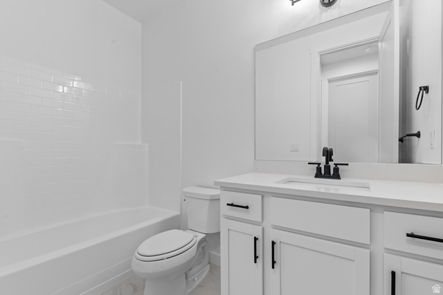 3016 West 2650 North Clinton, UT 84015 - Photo 8 of 20 Bathroom featuring vanity and shower / tub combination
