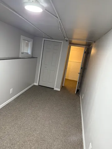 a view of empty room