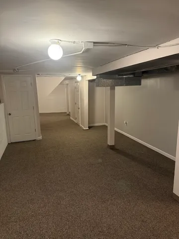 an empty room with a empty space