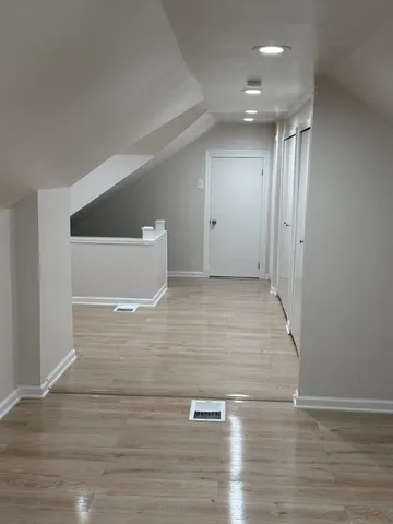 a view of livingroom with hardwood