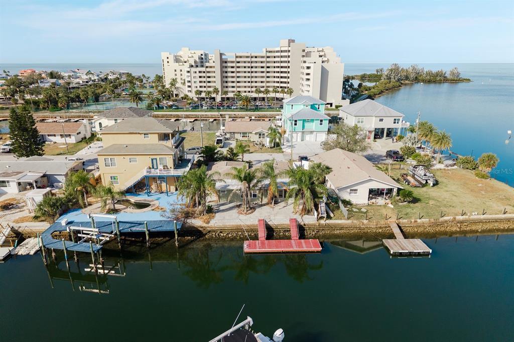 13816 Celida Avenue Hudson, FL 34667 - Photo 36 of 42 a picture of city view with lake view and boat