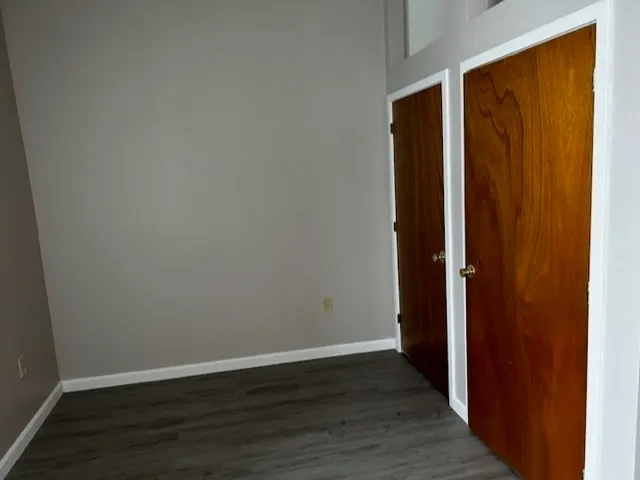 a view of front door