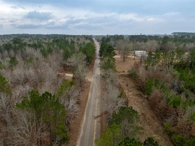a view of a lake with lots of trees