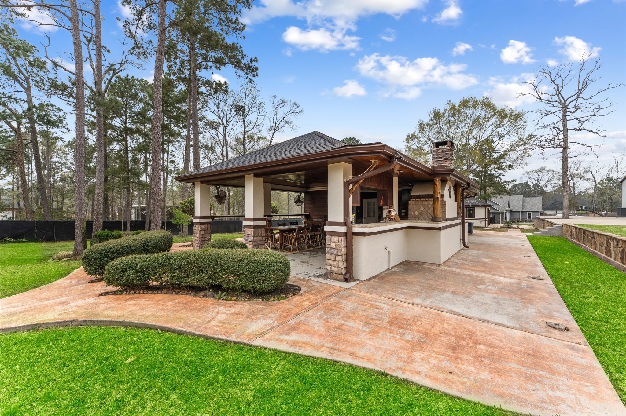 18316 Wisp Willow Way Porter, TX 77365 - Photo 24 of 32 Outdoor structure perfect for entertaining.
