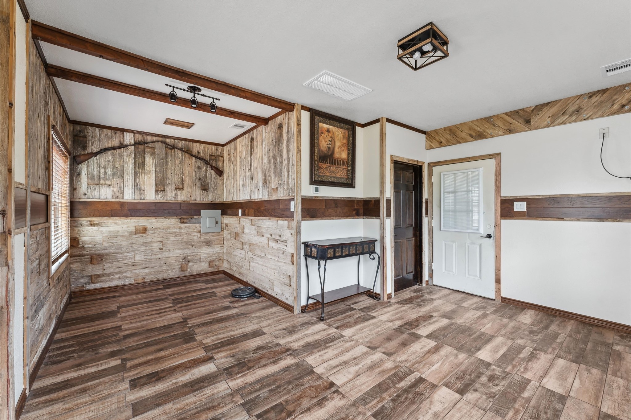 18316 Wisp Willow Way Porter, TX 77365 - Photo 27 of 32 Private bedroom inside the outdoor structure with AC & heat.