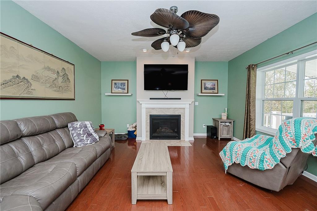 2831 Rte 286 Highway East Indiana, PA 15701 - Photo 17 of 40 a living room with furniture fireplace and flat screen tv