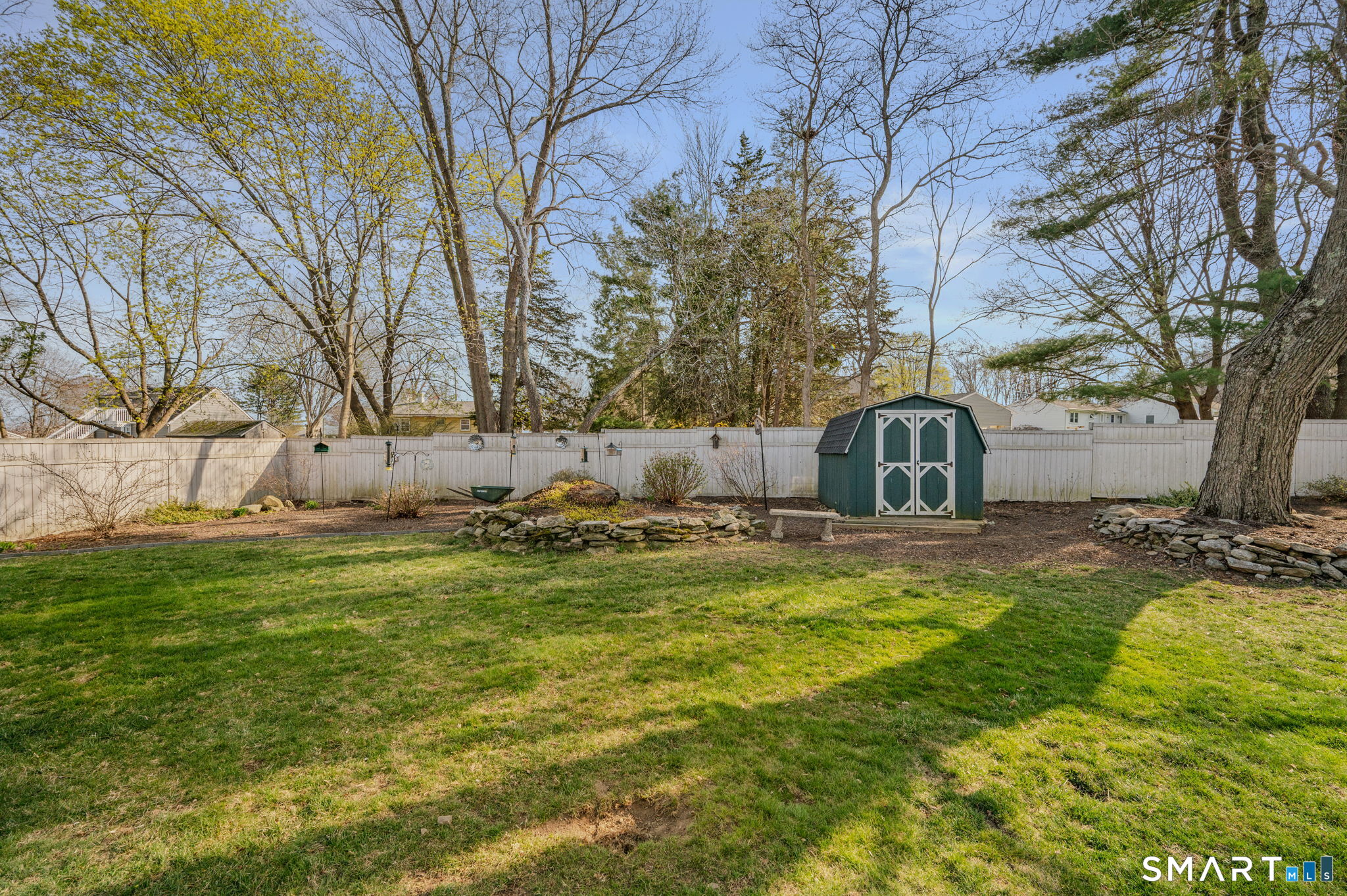 194 Browning Road Norwich, CT 06360 - Photo 25 of 38 a view of a fountain in the middle of a yard