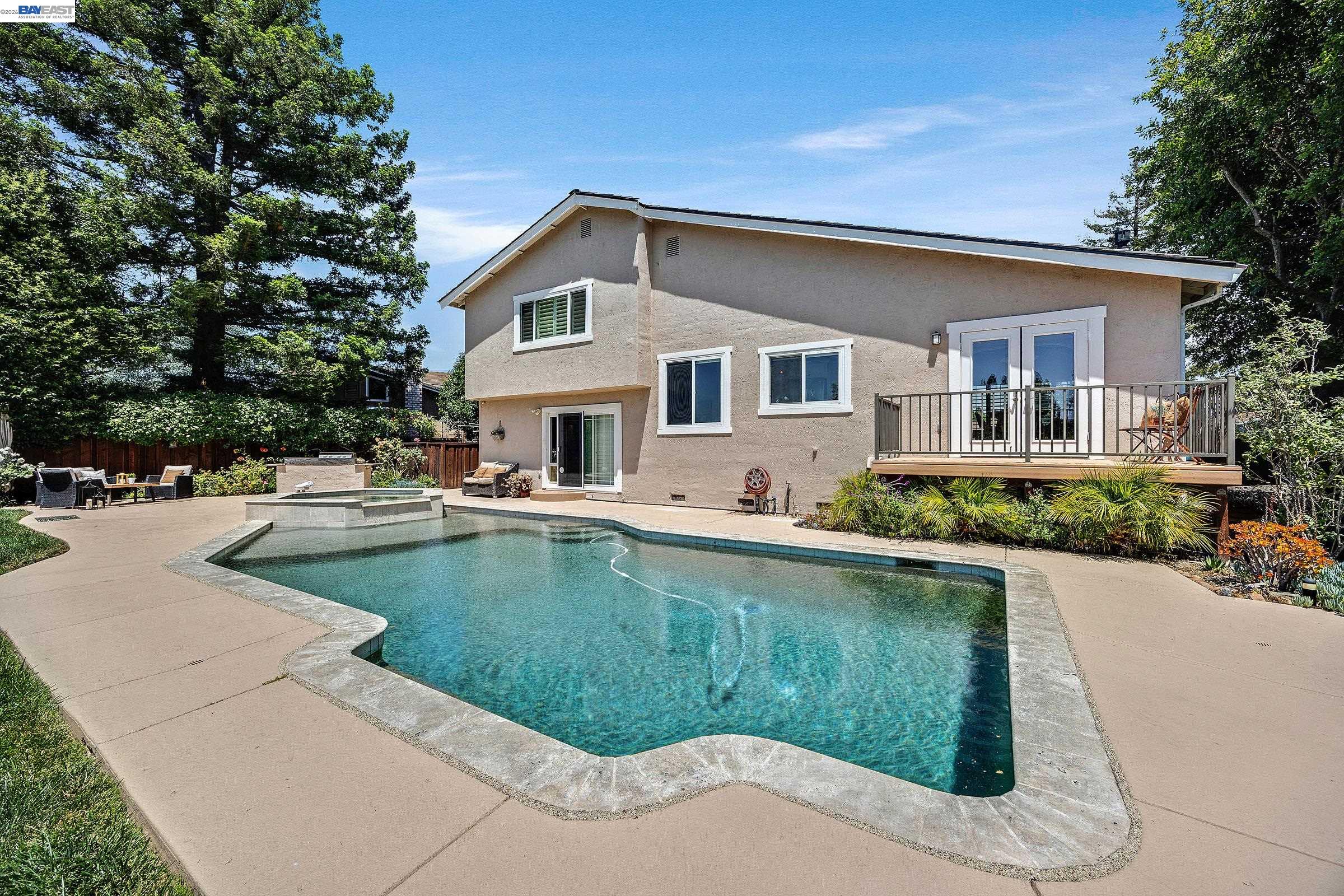 17 Suva Court San Ramon, CA 94582 - Photo 34 of 47 a view of a house with swimming pool