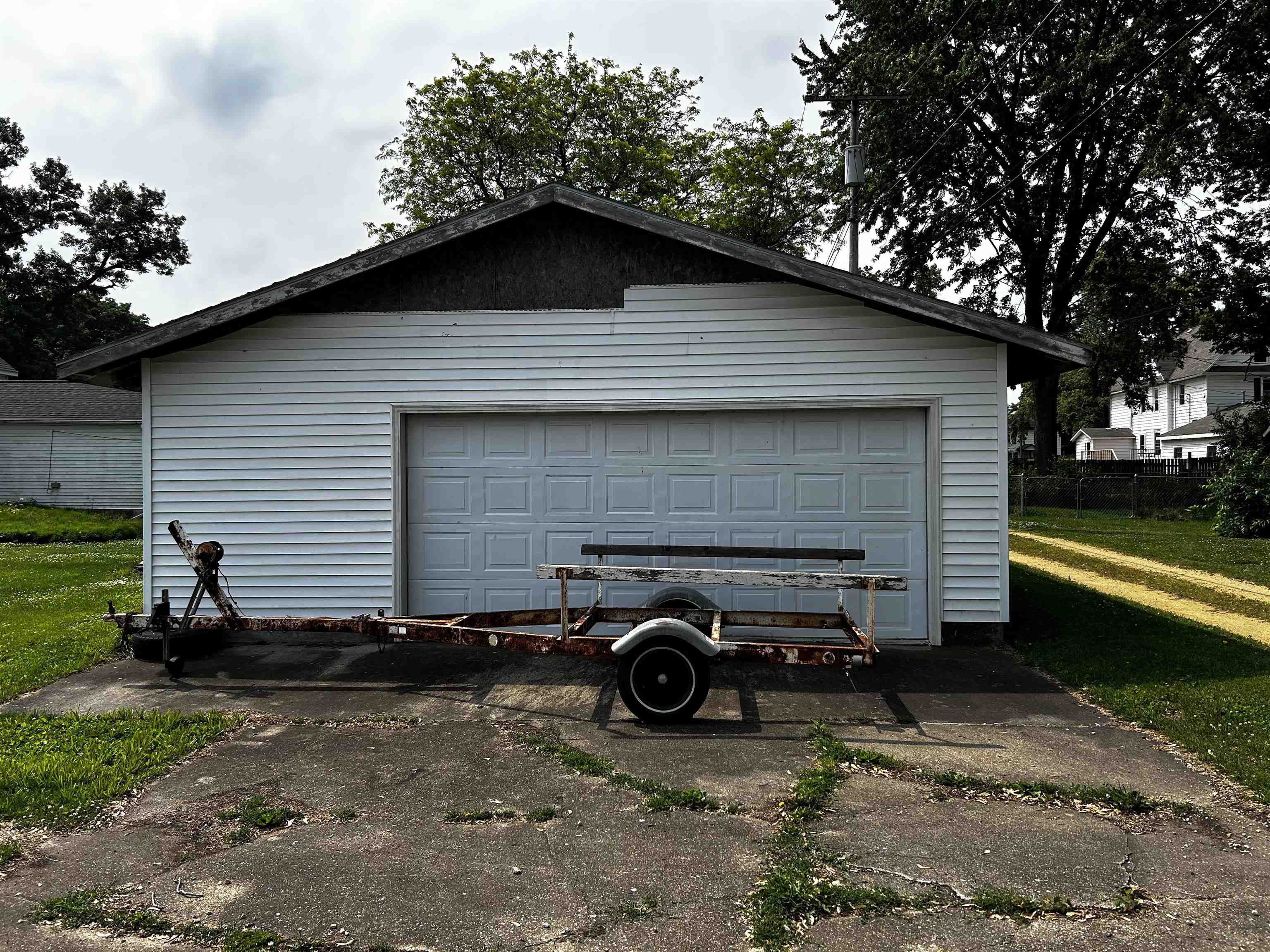 106 3rd Avenue Forreston, IL 61030 - Photo 17 of 18 a view of a car garage