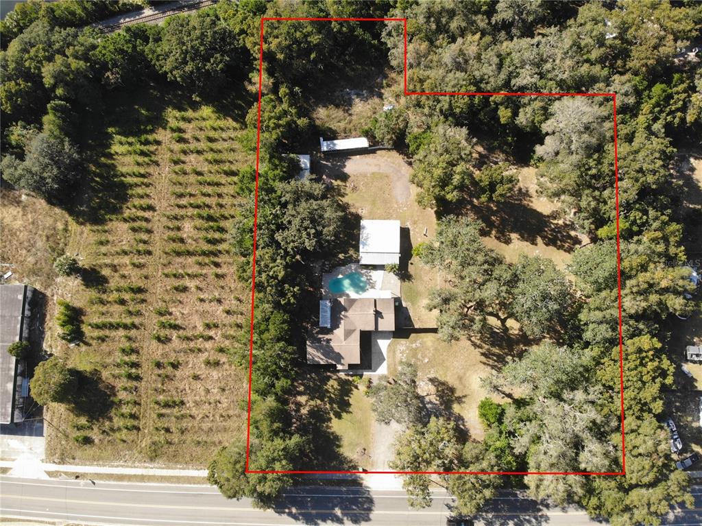 230 South Center Street Pierson, FL 32180 - Photo 5 of 27 an aerial view of residential house with outdoor space