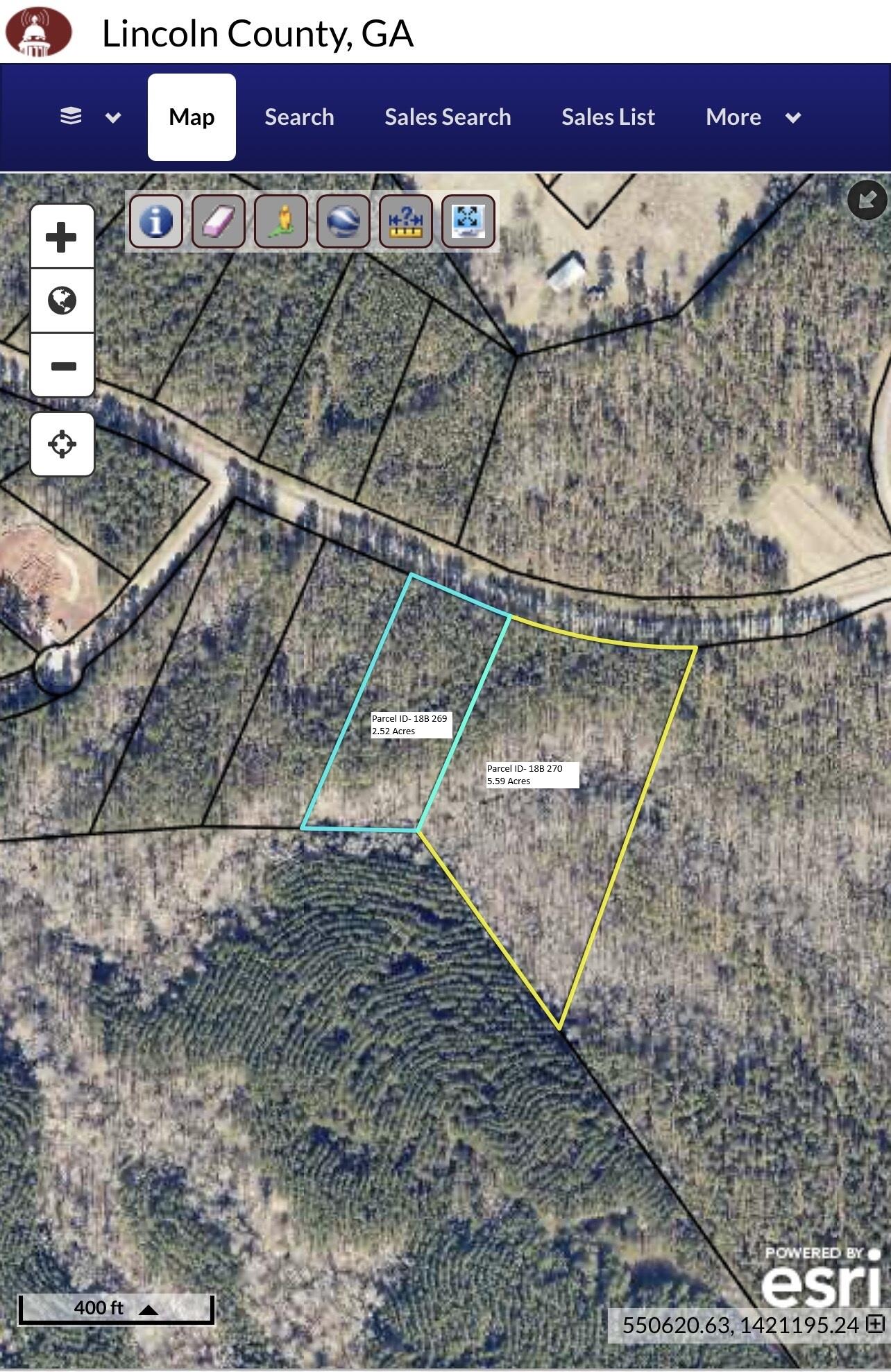 Lot 82-83 Westwind Harbour Road Lincolnton, GA 30817 - Photo 1 of 1 Parcel Map