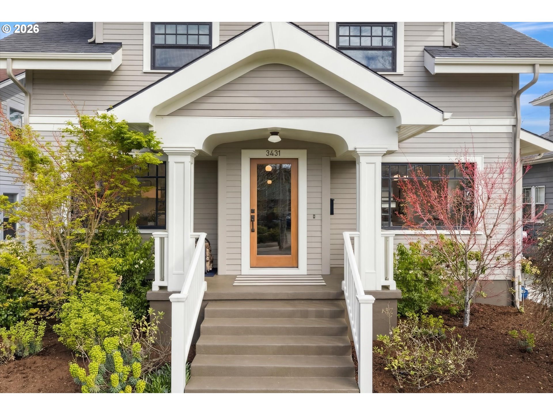 3431 Northeast Alameda Street Portland, OR 97212 - Photo 1 of 37 a view of a house with potted plants