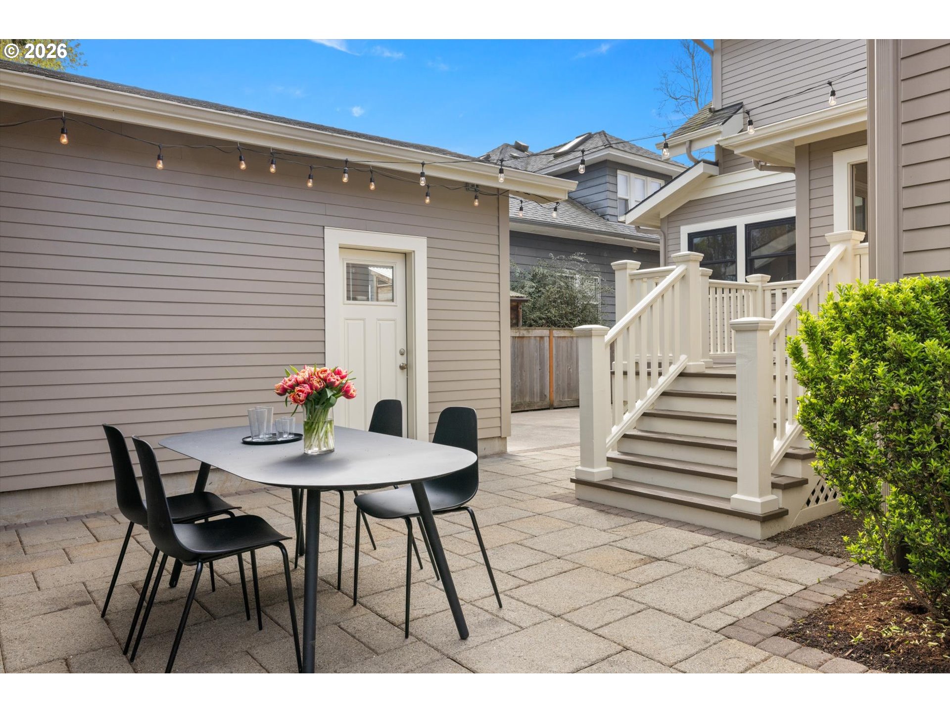 3431 Northeast Alameda Street Portland, OR 97212 - Photo 33 of 37 a view of a chairs and table in the patio
