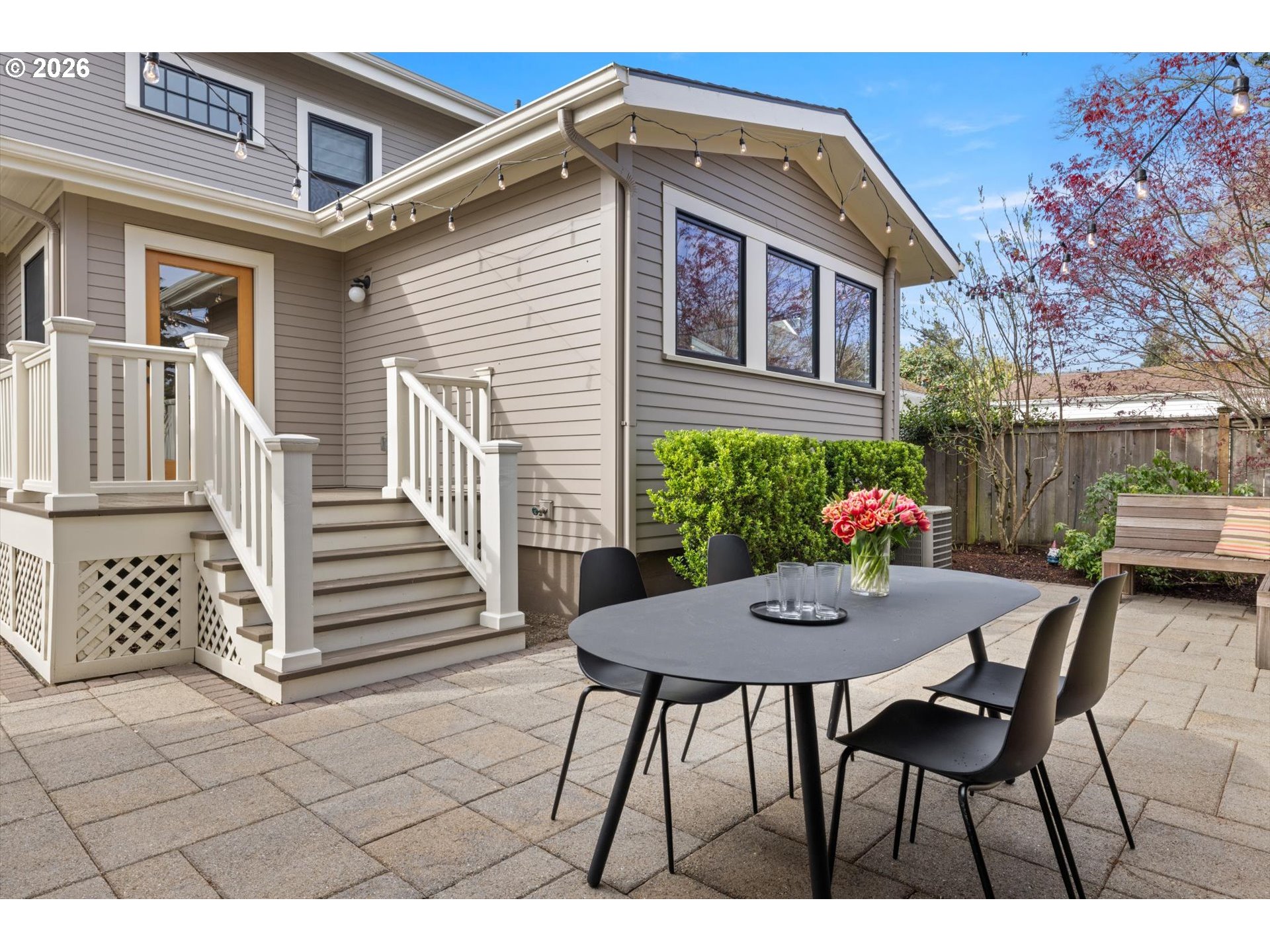 3431 Northeast Alameda Street Portland, OR 97212 - Photo 34 of 37 a view of a patio with a table and chairs