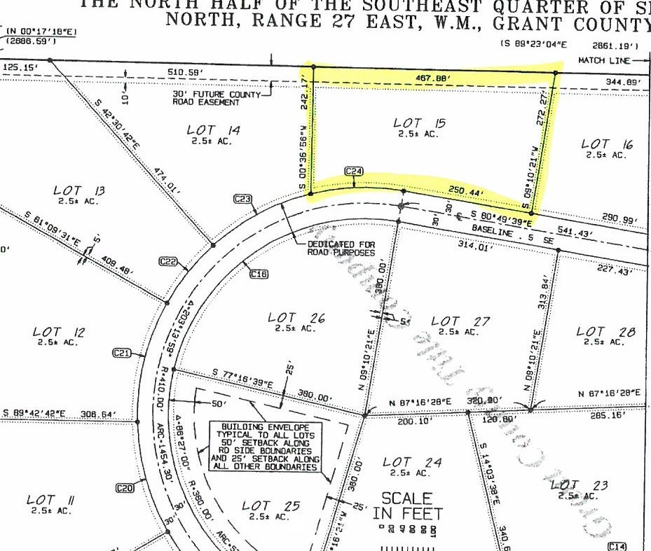662 Southeast Baseline 5 Road Moses Lake, WA 98837 - Photo 1 of 1 Gallery Image 1