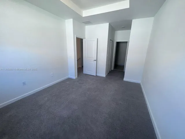 a view of empty room