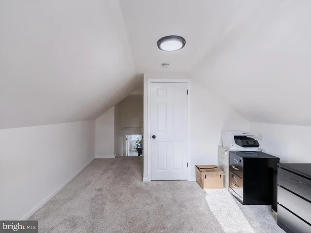 a view of storage and utility room