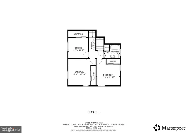 a picture of a room with a white wall and a picture