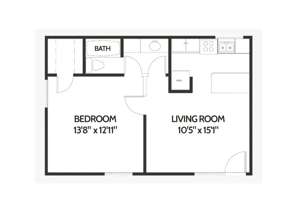 $1,300 | 2408 Leon Street, Unit 103, Austin, TX 78705