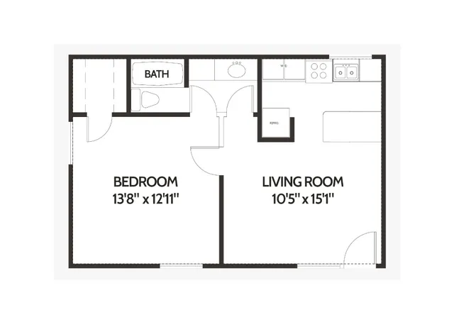 $1,400 | 2408 Leon Street, Unit 103, Austin, TX 78705