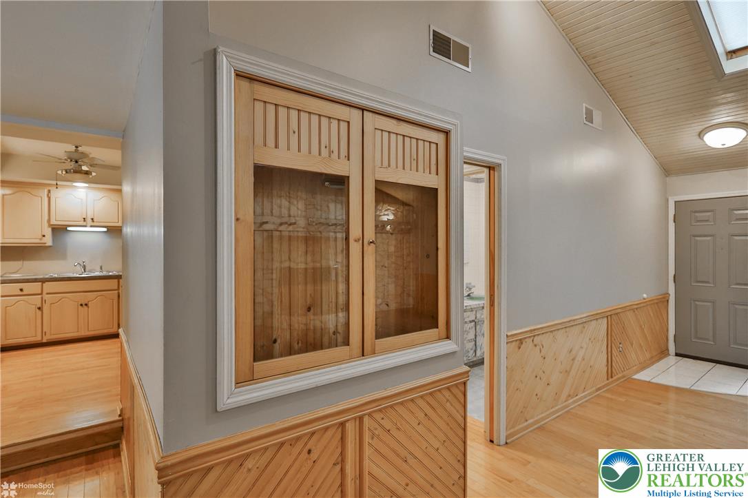 900 Mine Lane Road Easton, PA 18045 - Photo 15 of 51 a view of hallway with bathroom and wooden floor