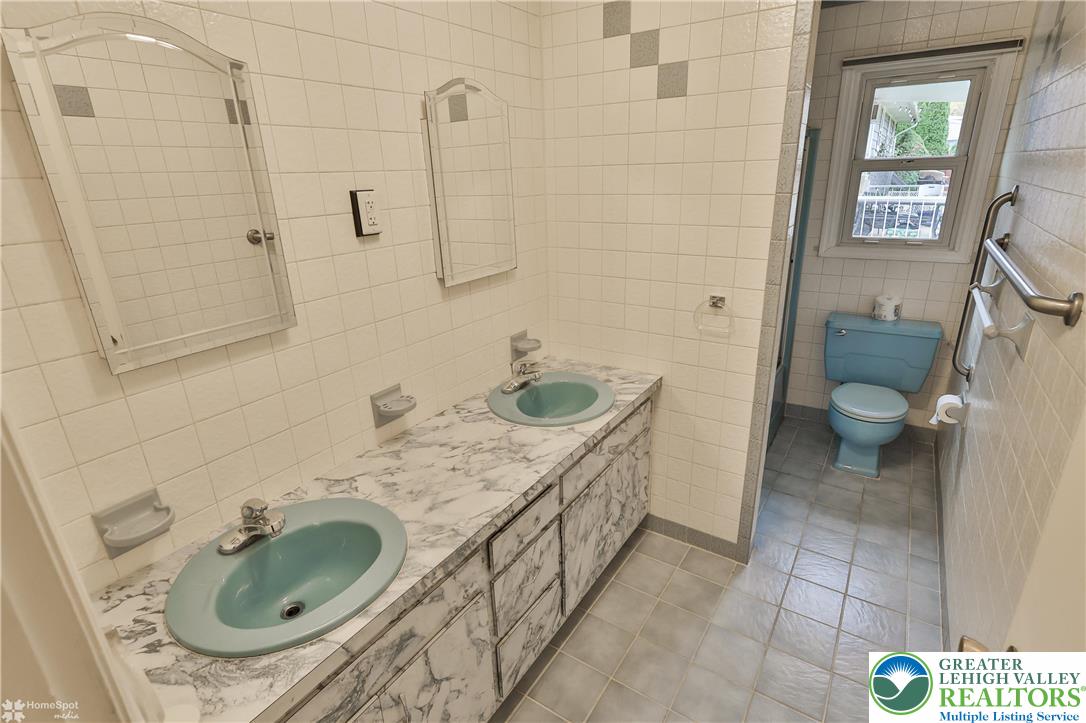 900 Mine Lane Road Easton, PA 18045 - Photo 27 of 51 a bathroom with a sink a toilet and a shower