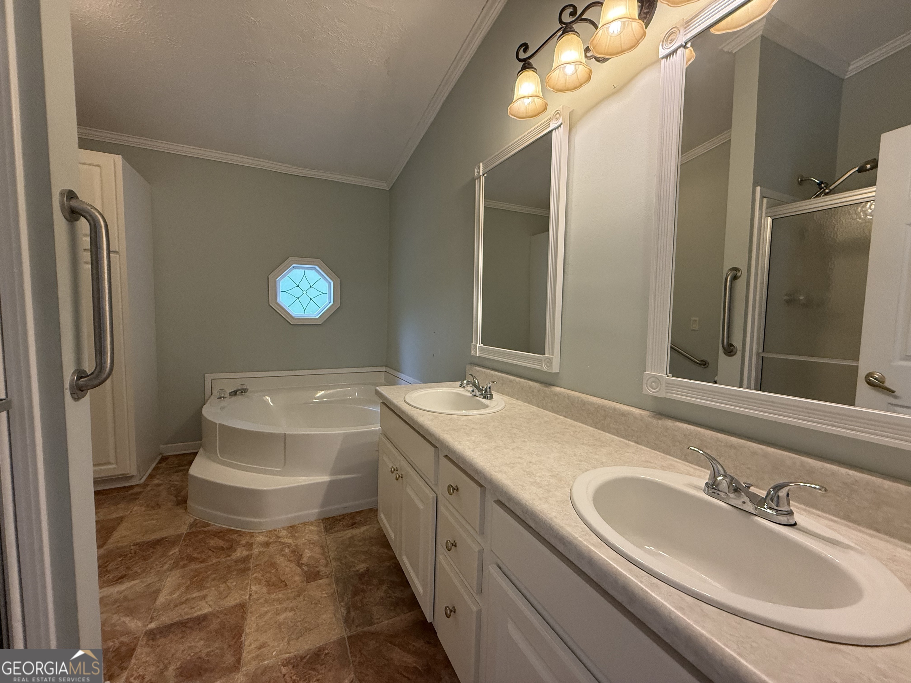 1081 Marshall Church Road Thomson, GA 30824 - Photo 18 of 26 a bathroom with a sink and a mirror