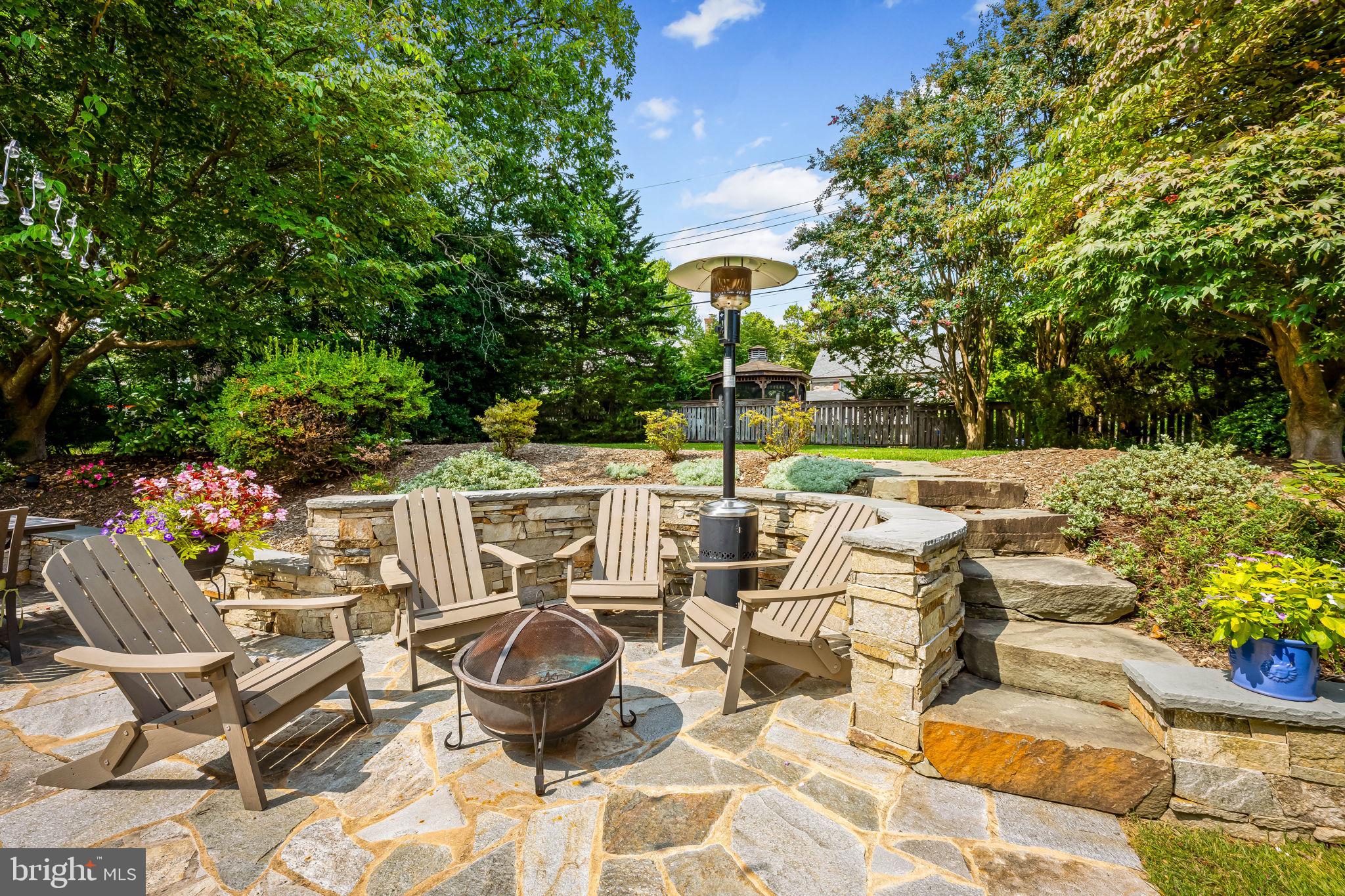 608 Worcester Road Baltimore, MD 21286 - Photo 21 of 49 a view of a patio with chairs and plants