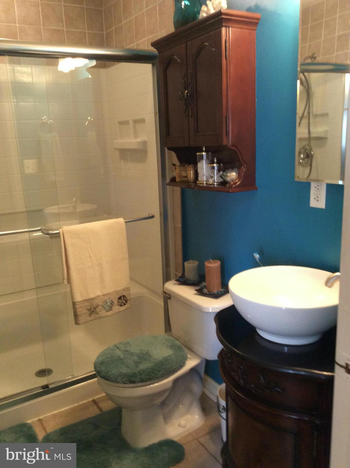 229 Baltimore Street Aberdeen, MD 21001 - Photo 10 of 24 a bathroom with a toilet and a shower
